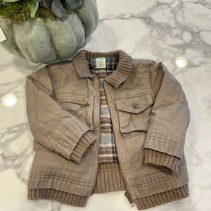 🪲🐿🐾 BabyStyle Flannel Lined Jacket